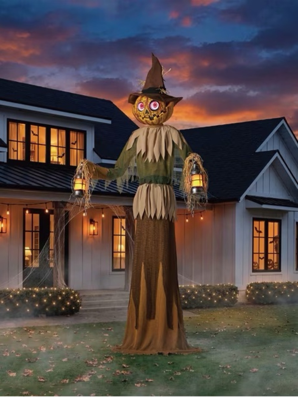11' Pre-Lit Animated Scarecrow